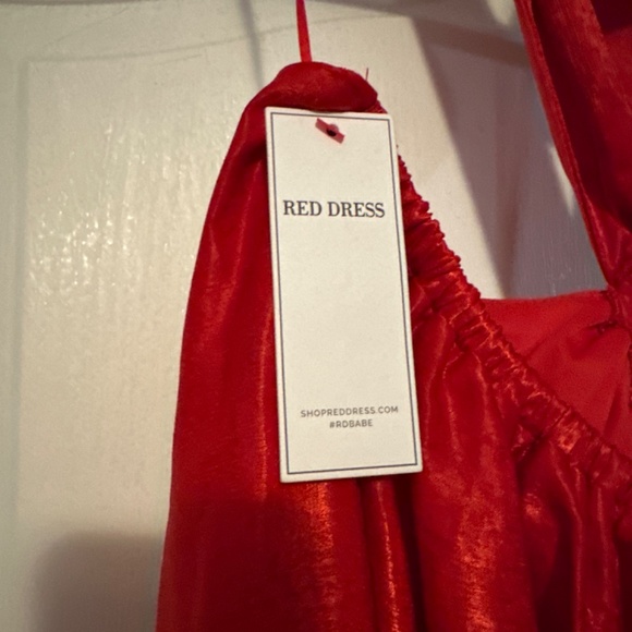 Red halter maxi - Picture 4 of 5